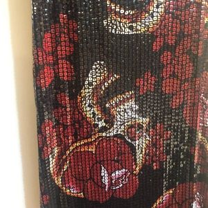 Iron fist sequin tank dress